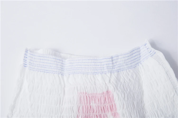 Wholesale Abdl Free Size 360 Elastic Waistband Lady Bedwetting Panties Pull Up Nappy Adult Diaper For Night Use