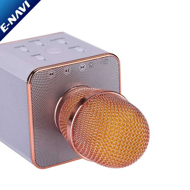 Q7 Wireless Microphone Karaoke with Speaker Pro Portable KTV for Smartphone PC Kids Gift