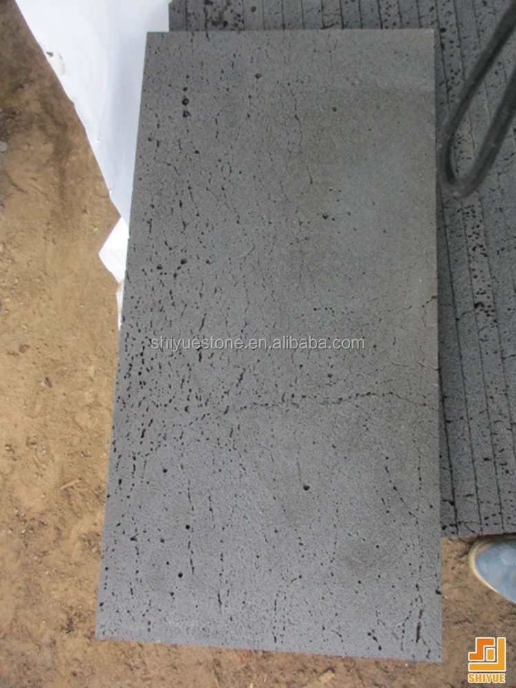 Hainan grey basalt volcanic stone lava stone tile