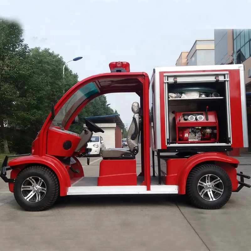 Small Size Electric Fire Truck For Emergency Use