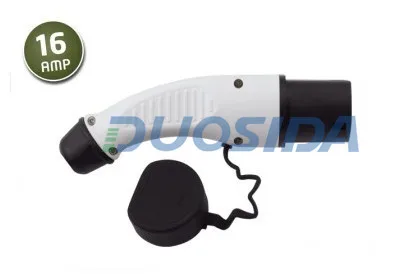 IEC 62196 тип 2 мужской женский разъемы 250 В ac зарядное гнездо