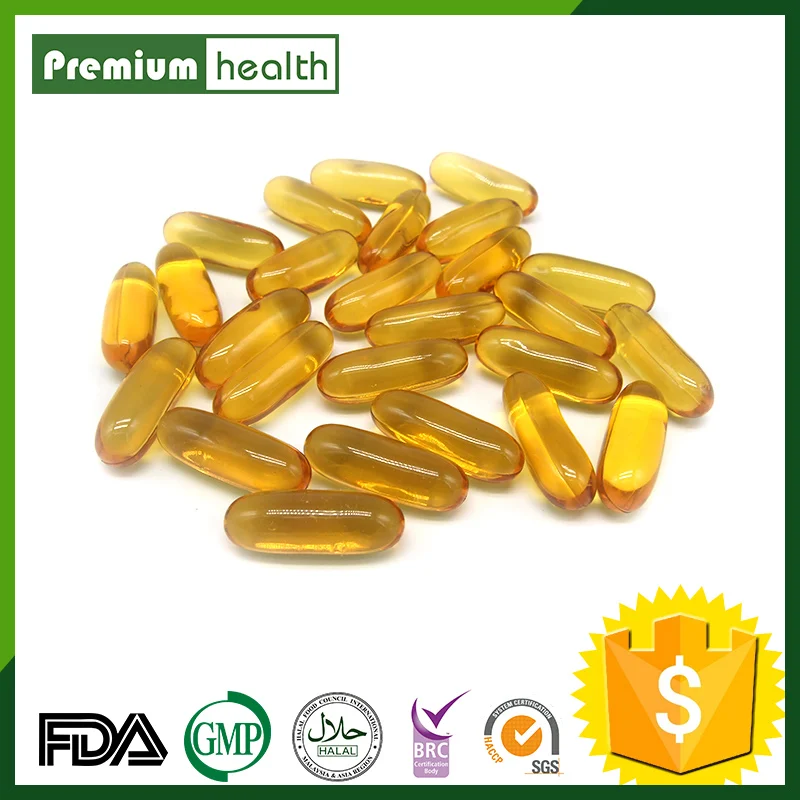 500mg/1300mg Health Supplement Cod Liver Oil & Evening Primrose Oil Softgels
