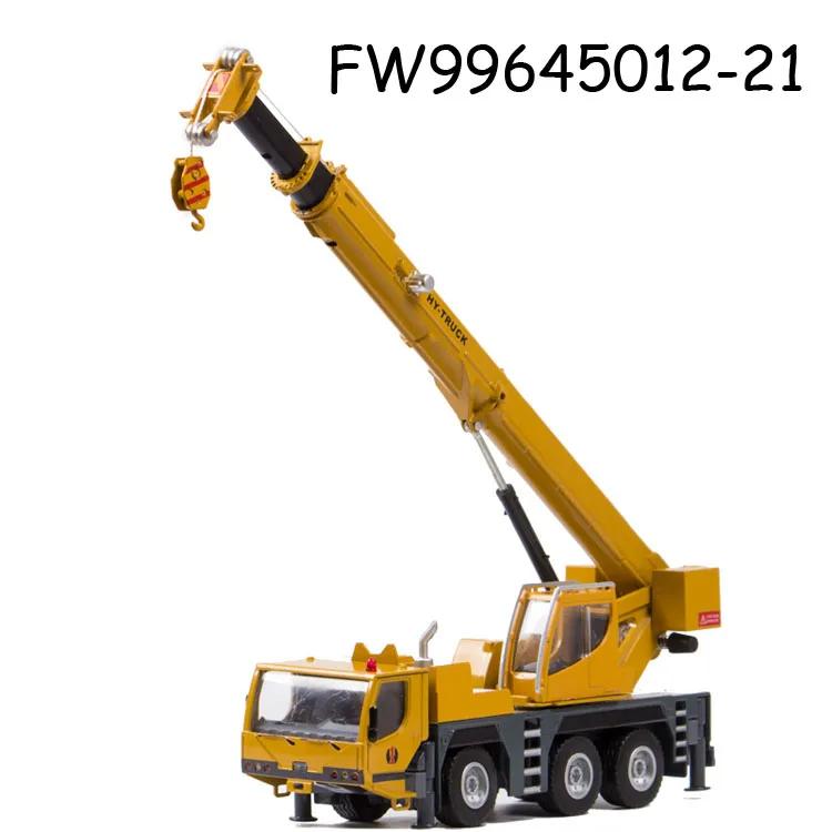 1:50 Free Wheel Diecast Truck-mounted Crane Toy Metal Unisex 220V No Battery 24 Pcs/ctn 3ctns/72pcs Rongheqiang 29*12.5*13.7 *