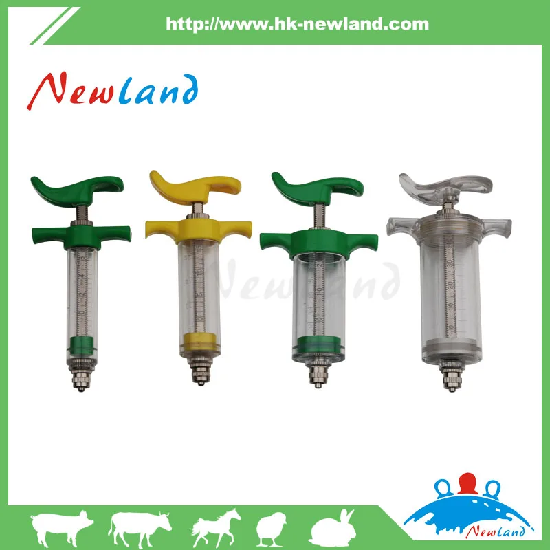 Veterinary Plastic Steel Syringe 10ml 20ml 30ml 50ml Feeding Syringe