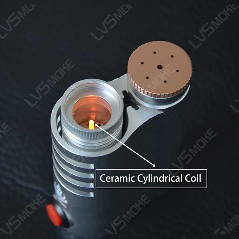 
Best Hookah Vaporizer LVSMOKE Jurassic Vapor Box Portable 510 Herbal Vaporizer 