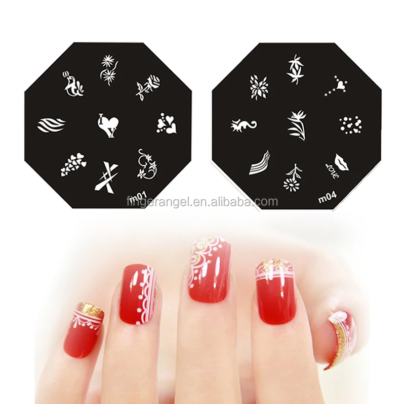 Mix Designs Fashion Manicure Nail Art Image Stamping Plate