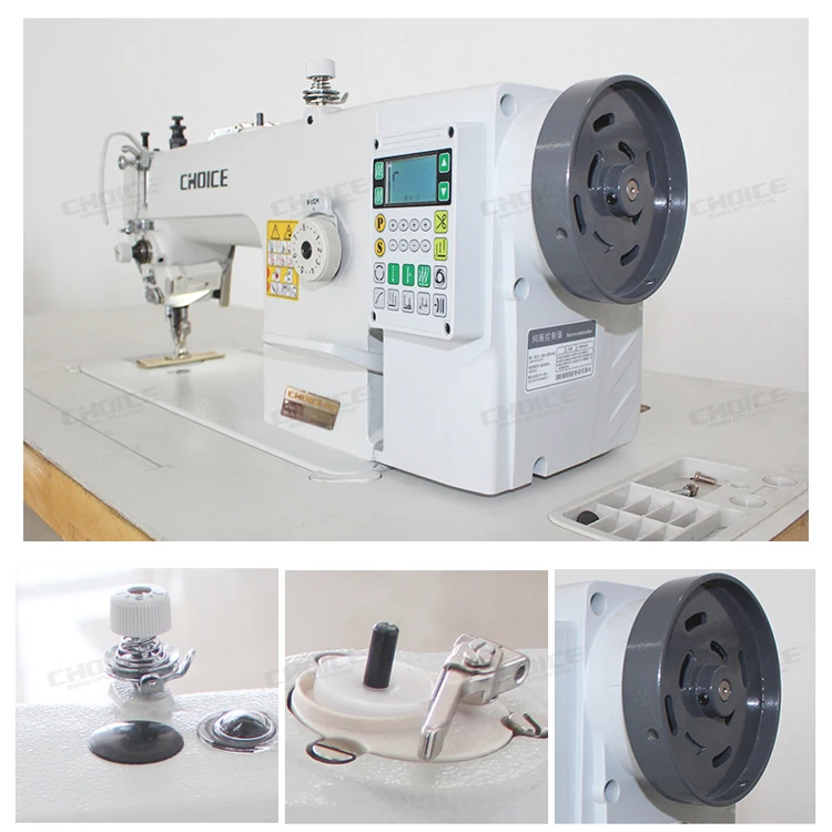 GC0303-D4 heavy duty шагающая прижимная лапка Одиночная игла верхней и нижней подачи компьютеризированная из толстой кожи швейная машина