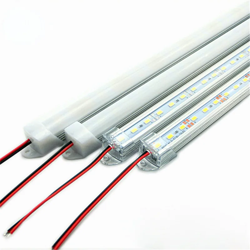 DC 5V /12 V /24 V LED Hard   Bar Lights SMD 5730 50cm 36 LED Aluminum Strip Light WHITE/WARM WHITE/ RED/GREEN/BLUE