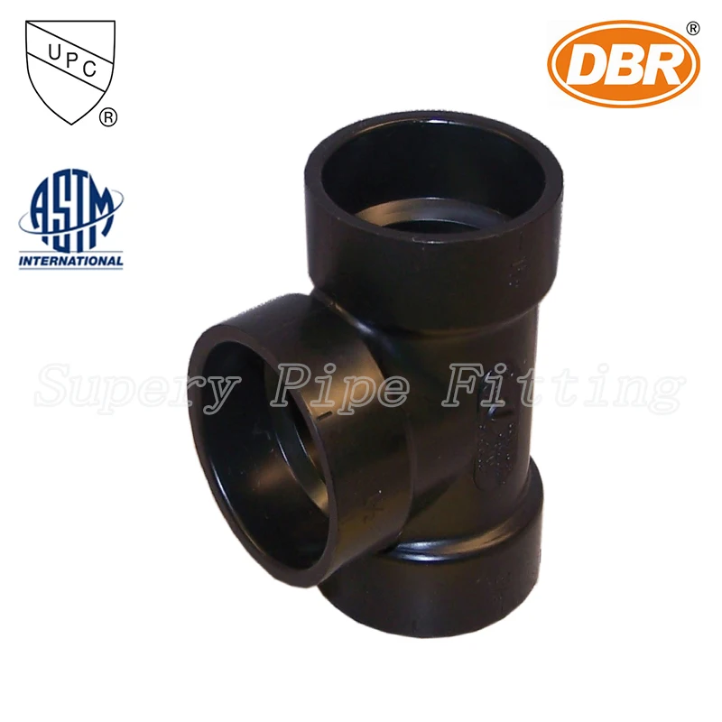 Wholesale4 Inch Sanitary Tee Drainage Pipe/pvc Pipe Joints ABS Plastic China DBR 0.145 Inch ISO CUPC SCH40 CN;JIA 2755