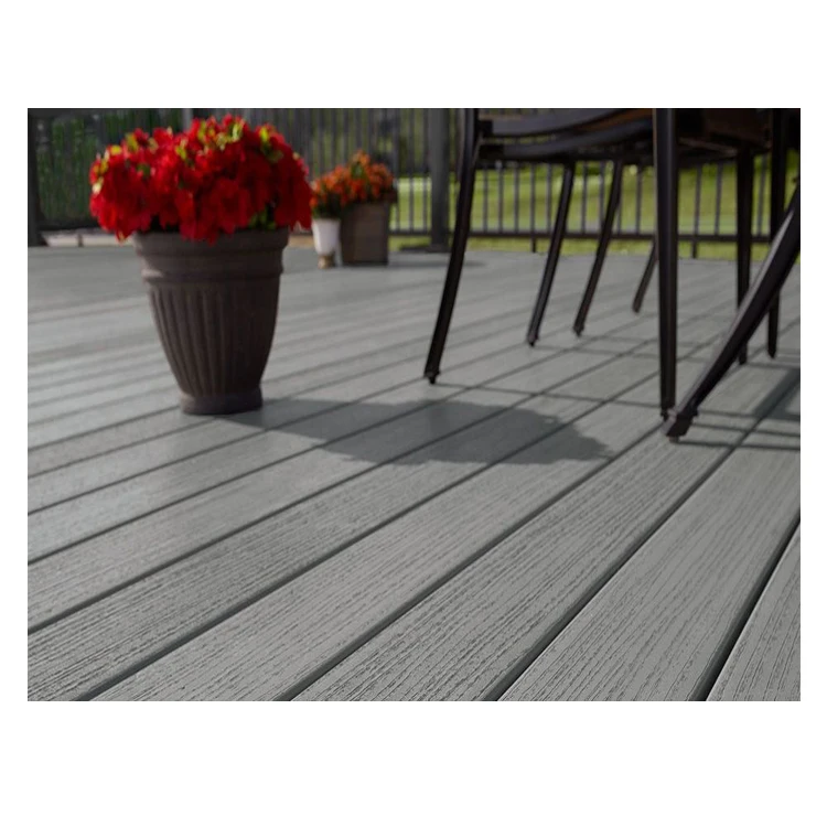 European Design  No Fading UV Resistance  Outdoor PVC Co-extrusion  WPC Deck