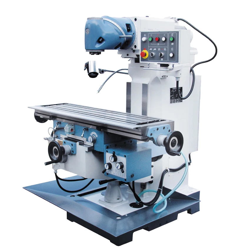 X6336WA SIECC Vertical and Horizontal Turret Milling Machine with DRO