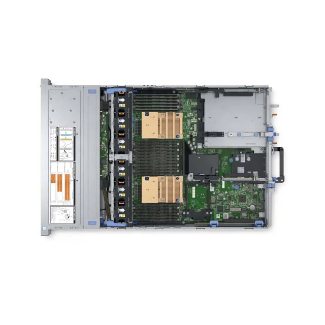 processor server hard driver stock delll poweredge r740 server 2u rack delll server r740