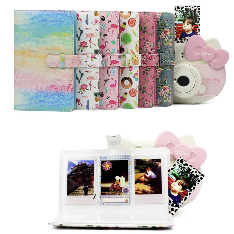 
Mini PU Leather Photo Album for Fujifilm Instax Mini 9/ 8+/8/26 /7s instant camera Film 