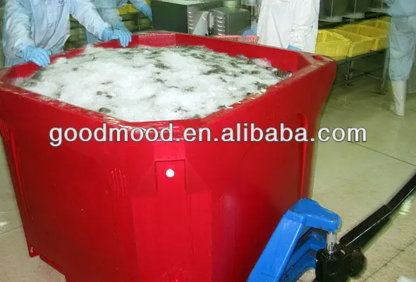 meat and seafood insulated plastic containers