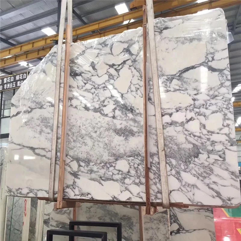Arabescato arabesque Orobico Marble 2 Cm Thickness Price of Italian White Big Slab High Resistance Polished Hotel