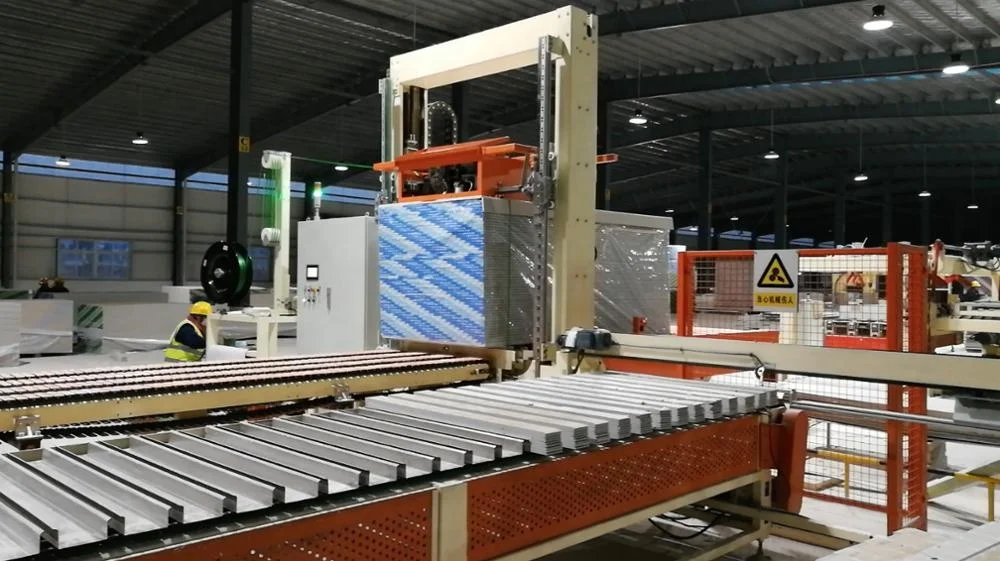 plasterboard  wrapping machine