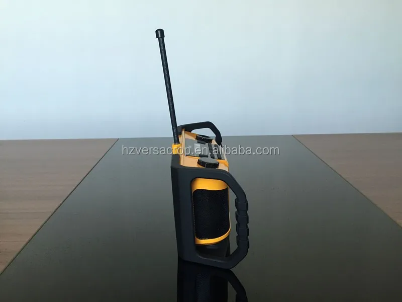 Popular Outdoor BT Worksite radio Wifi internet radio FM/DAB/DAB+ Jobsite radio