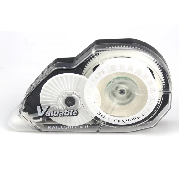 Китайская фабрика, лидер продаж, Корректирующая лента черного цвета большого размера