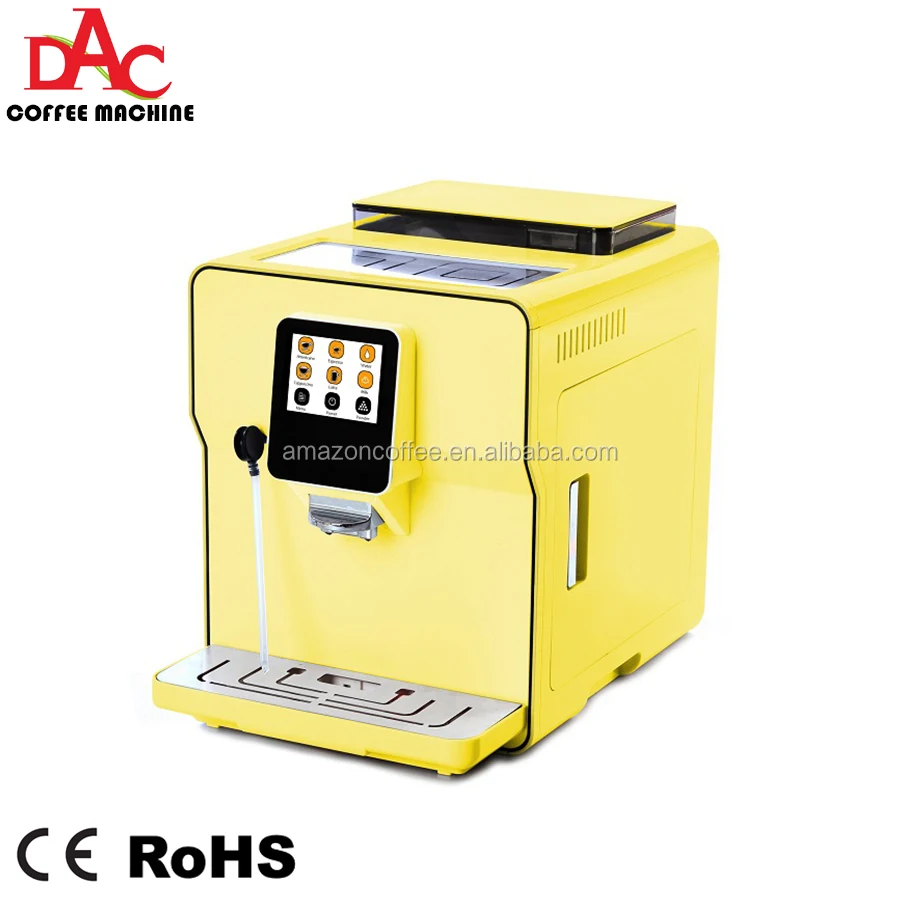 fully automatic espresso coffee machine make coffee smoothly