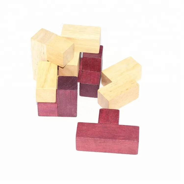 
wooden toy learning cube 