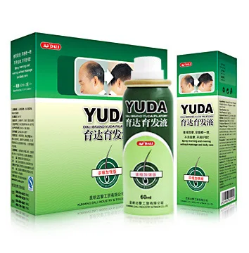 Chinese Long History Brand YUDA Efficient Hair Growth Pilatory For Hair Loss Treatment