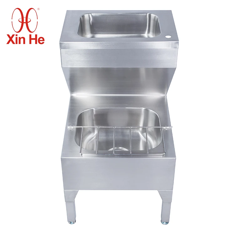stainless steel durable hand wash basin sink stand