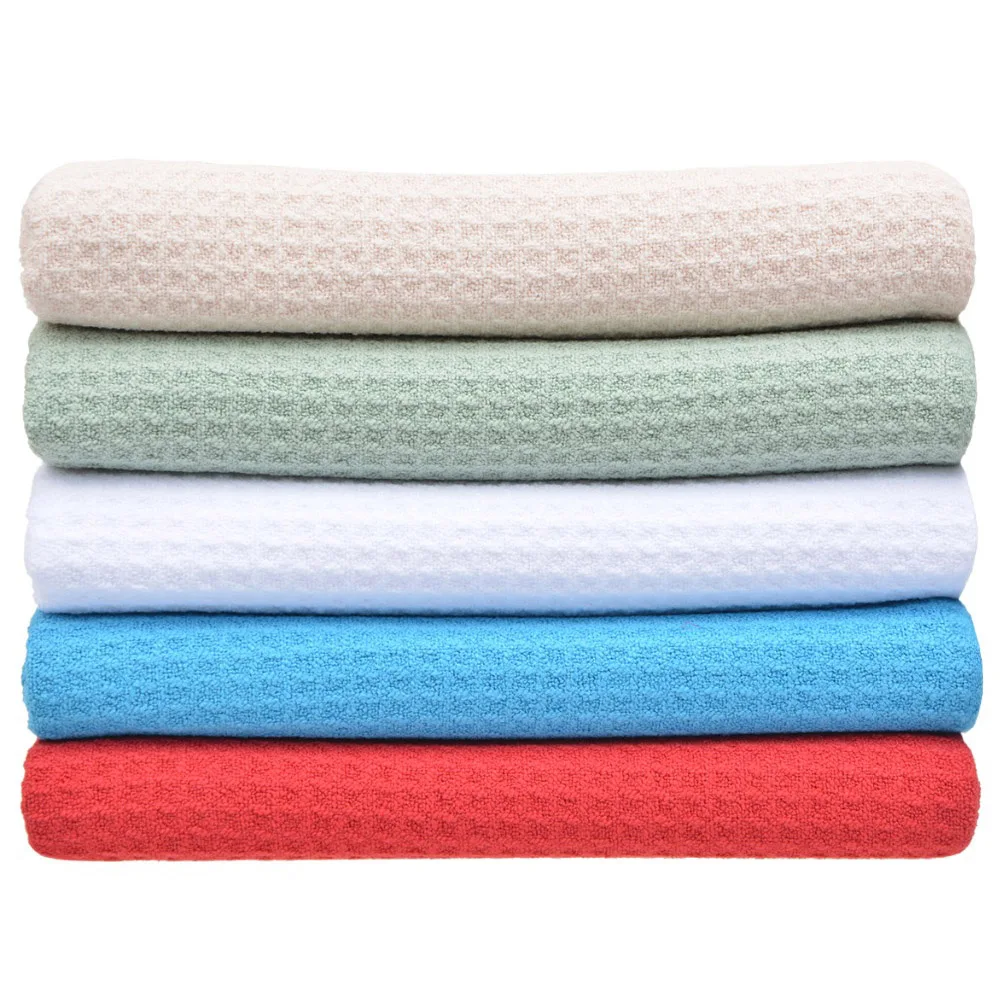 Однотонные тряпки для чистки стекла из микрофибры Sunland, полотенце для чистки окон