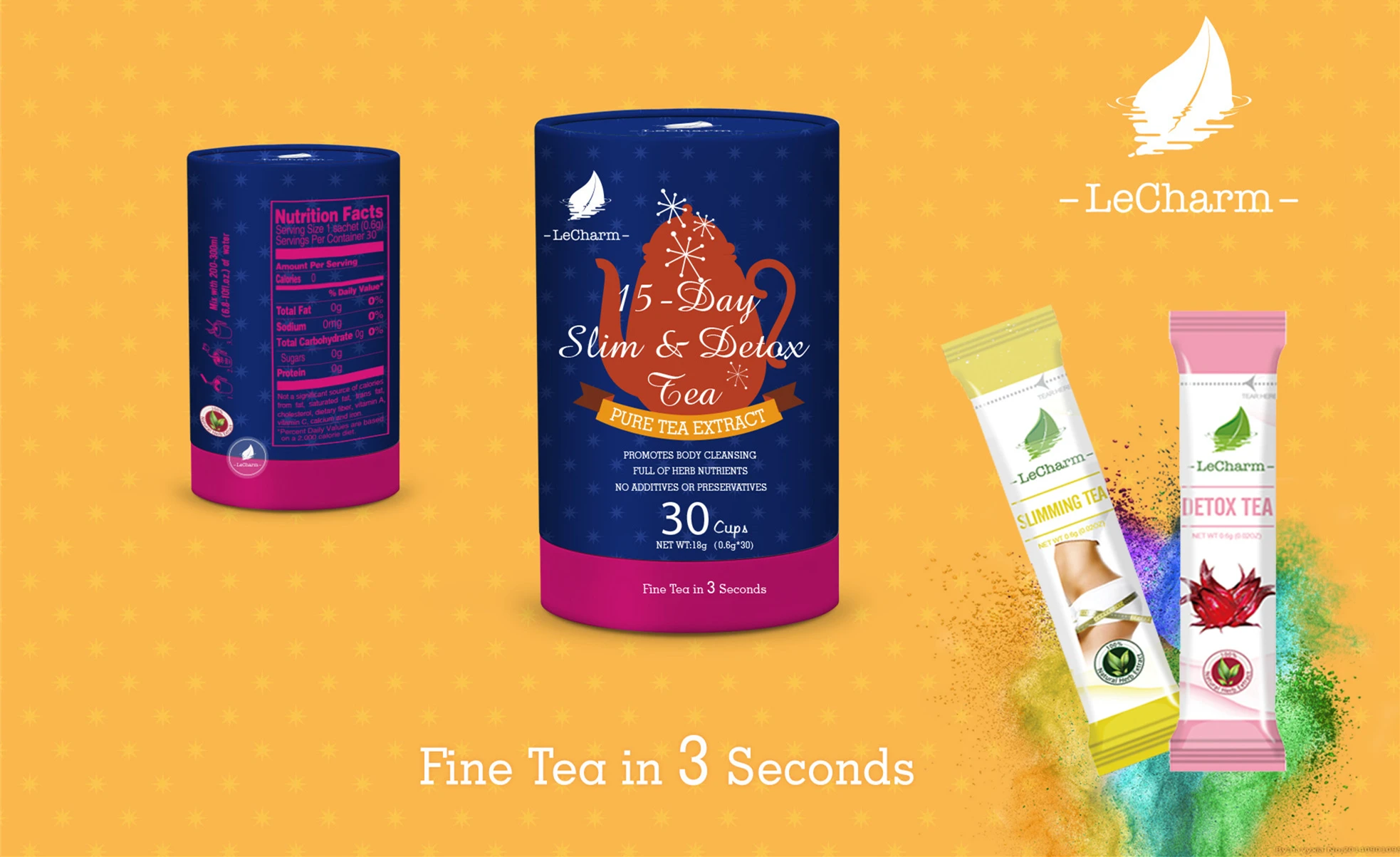 100% different from other products,All natural cleanse,Laxative Free,Private label herbs flavor Slim Detox tea