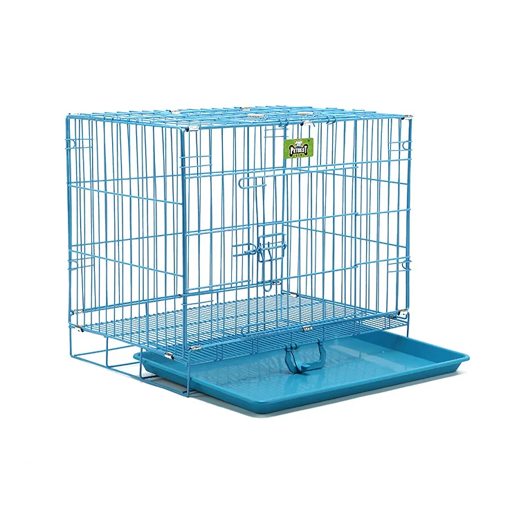 Wholesale Pink Blue Black Commercial Metal Wire Rabbit Cages