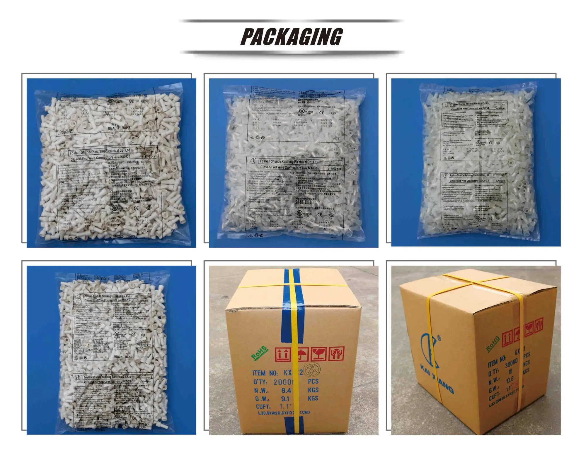 Thailand hot sales high temperature ul94v-0 fire resistant pressure terminal wire connector