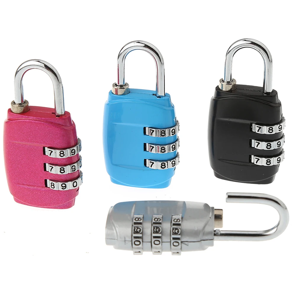 
CH-13H 3digital Zinc Alloy combination lock luggage password lock 