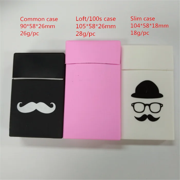 Silicone Cigarette cover pack holder china cigarette tobacco case box
