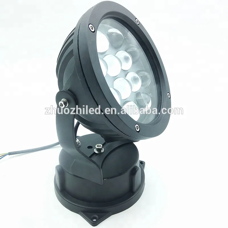 Narrow Beam Led Spot Light Outdoor IP65 Building Pillar Projection Lamp Led Beam Lights
