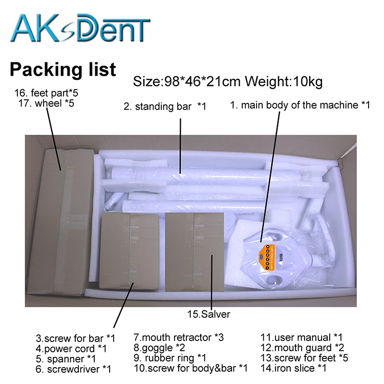 AKsDenT whitening dental machine Dental Teeth Whitening Light blanchiments des dents