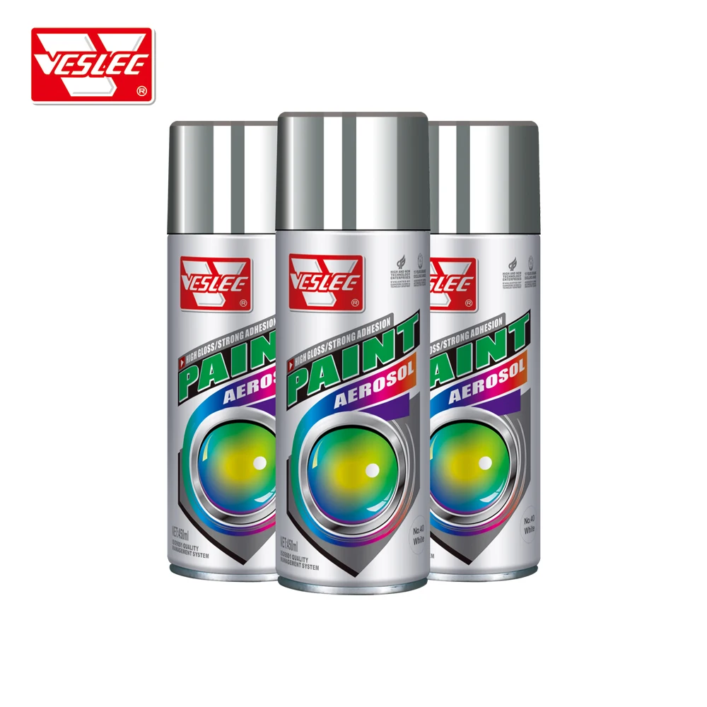 Автомобильный Спрей с зеркальным эффектом хромирование химический спрей хромированная Золотая краска