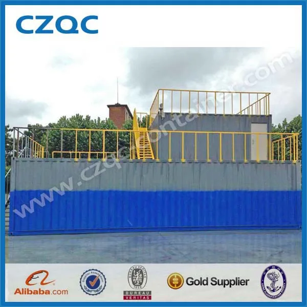 High Class Two Floor Prefabricated Container Houses Living Container Houses