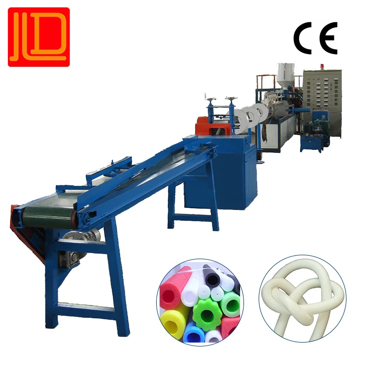 CE approved EPE foaming noodle extrusion machine line