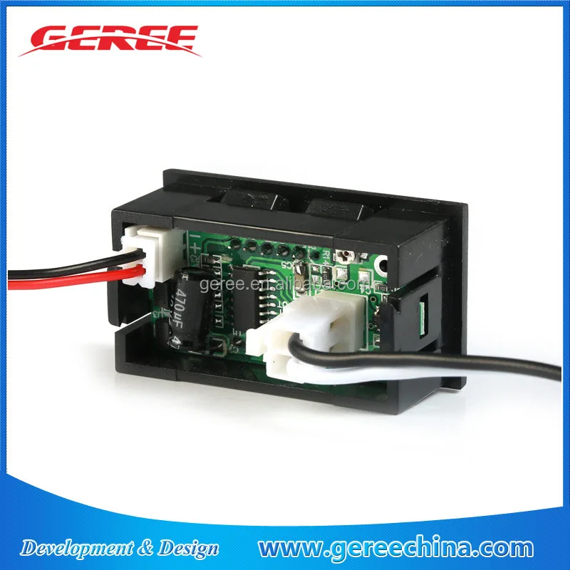 Geree DC Digital Ammeter current meter 0-100A With 100A/75mV shunt