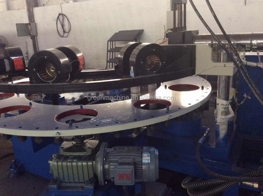 
automatic plastic shoe upper / strap injection molding machine 