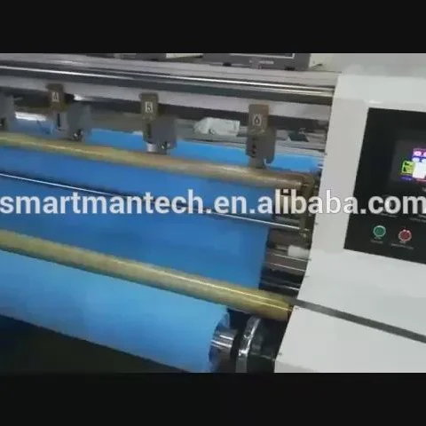 
Best Quality Automatic Ultrasonic Slitting Machine for carpets rolls 