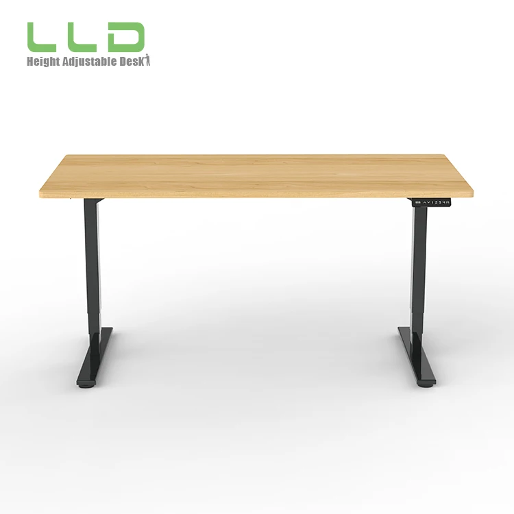 Дизайн металлических ножках подъема первый офис Электрический Высоте сидеть, стоять, Рабочий стол