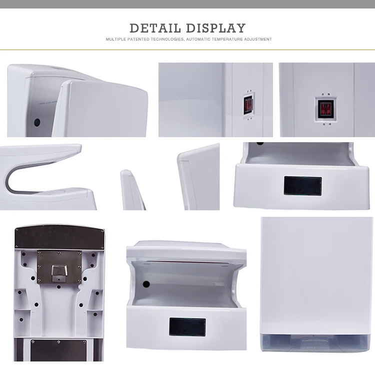  Fanreign FL-2026 2000w экологически чистая вихревой высокоскоростной настенные ABS Jet Сушилка для