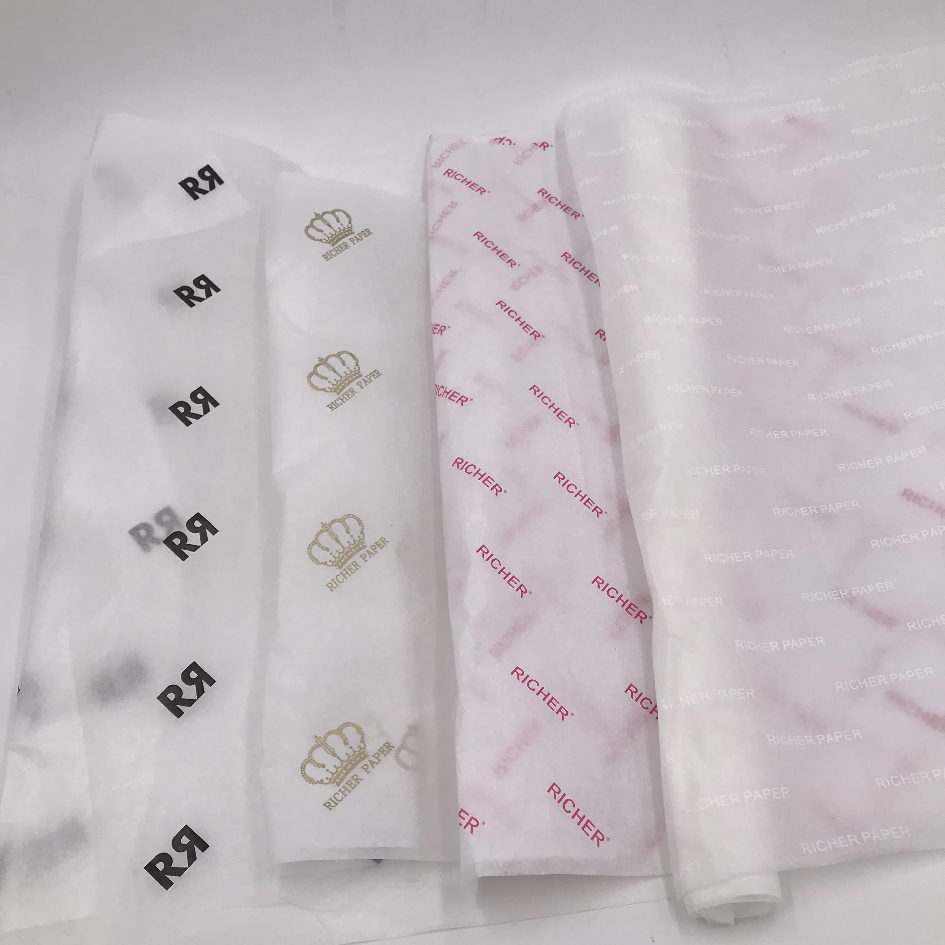 Custom Logo Printed Custom Tissue Paper With logo for wrapping clothes