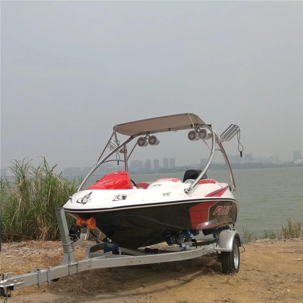 4.6 M 15 ft sport fishing boat /fiberglass sporty leisure speedboat