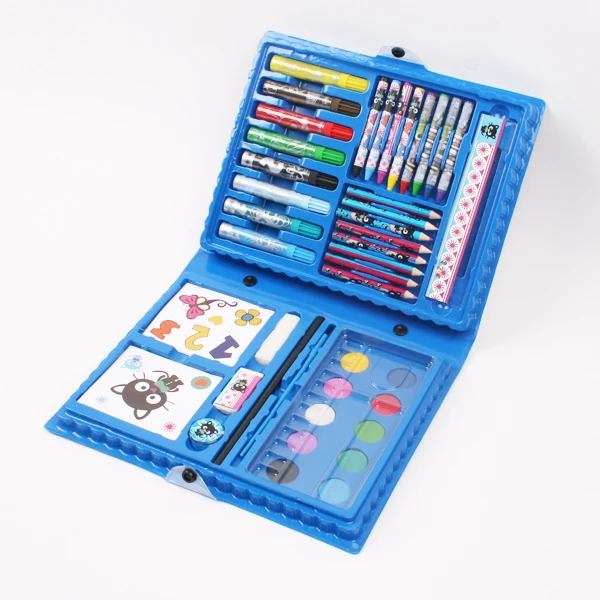 Licheng CMS149 Art Set for Kids, Quality 43-Piece Stationery Drawing Set