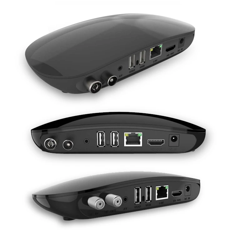 DVB ATSC+OTT HD STB Android TV box media player KI Android TV box CCCAM combo satellite receiver