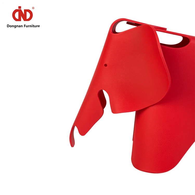 2019 Eco-friendly New Design Hot Sell Plastic  Elephant Animal Chairs for Kids