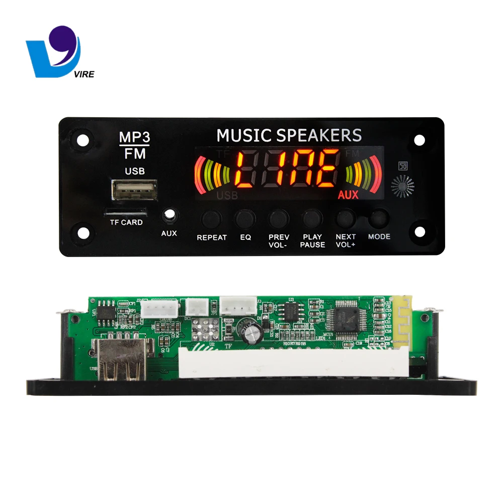 Bluetooth Circuit Board Mp3 Player Fm Radio Kit