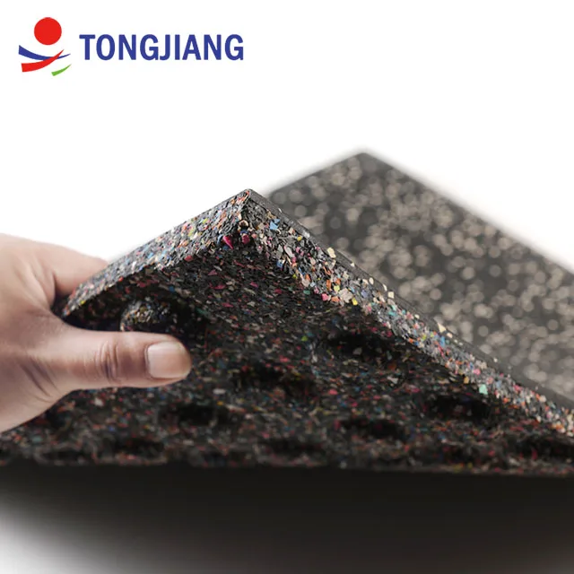 
TJ Wholesale Fitness Epdm Rubber Gym Flooring Tile 