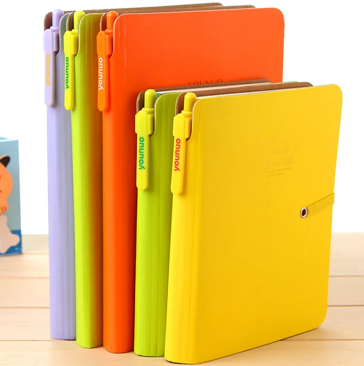 2020 Custom dot grid a5 journal notebook with pen holder